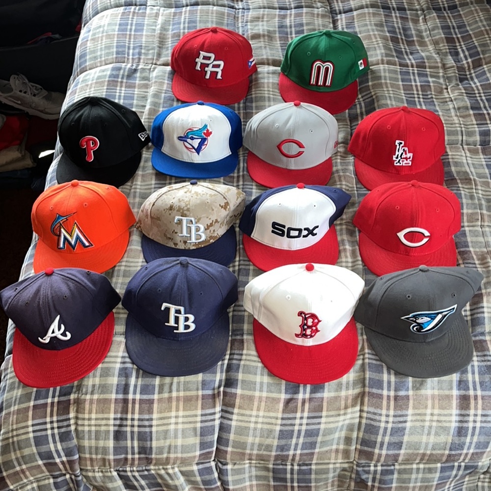 Bundle of MLB - New Era - 59Fifty Flat Bill Hats - Picture 2 of 8